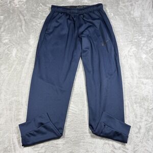 Nike Track Pants‎ Mens XL Blue Dri Fit Jogger Basketball Warm Up Performance Y2K